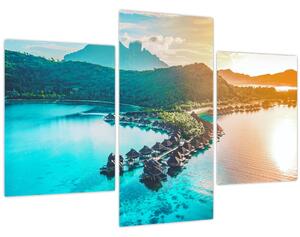 Obraz - Bora Bora (90x60 cm)