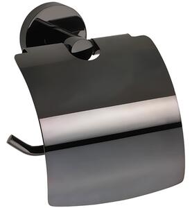 Bemeta Design HEMATIT: Držiak toaletného papiera, s krytom - 159112012