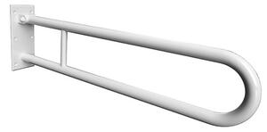 Bemeta Design HELP: Madlo, 813 mm, v tvare U, sklopné, bez krytky, biela - 301102084