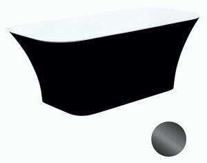 Besco Voľne stojaca vaňa z liateho mramoru Assos S-Line BW 160x70