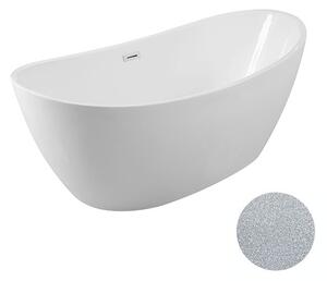 Besco Akrylátová voľne stojaca vaňa Ayla Glam S 170x80