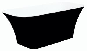 Besco Voľne stojaca vaňa z liateho mramoru Assos S-Line BW 160x70