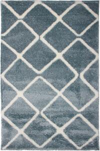 Koberec Boho 613 BLUE/CREAM rozmery koberec: 60x100 cm