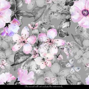 Fototapeta Jemná krása kvetov a motýľov Samolepící 250x250cm