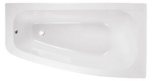 Besco Akrylátová asymetrická vaňa Luna 150x80 BESCO-Farba: Biela, BESCO-Orientácia: Ľavá