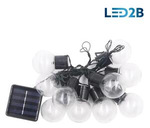 Solárna reťaz STARLIGHT 10 LED 6000K LED2B