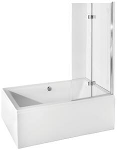 Besco Vaňová zástena PRESTIGIO 80150 (80x150 cm | Transparent)