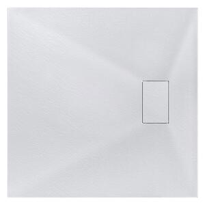 Besco Štvorcová sprchová vanička z SMC kompozitu VEXO SQ 80x80 (90x90) BESCO-Rozmery: 80x80