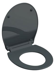Eisl Sanitär WC sedátko Duroplast Soft Close Slim Antracit 82704