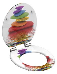 Eisl Sanitär WC sedadlo MDF Soft Close Colorful Stones 80120
