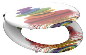 Eisl Sanitär WC sedadlo MDF Soft Close Colorful Stones 80120