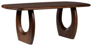 JEDÁLENSKÝ STÔL, mangové drevo, farba vlašského orecha, 200/76/100 cm Livetastic - Online Only jedálne, Online Only