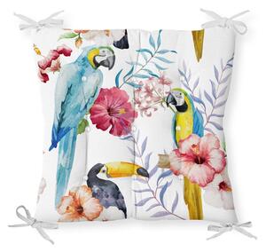 Sedák s prímesou bavlny Minimalist Cushion Covers Jungle Birds, 40 x 40 cm