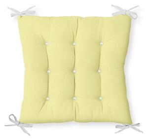 Sedák s prímesou bavlny Minimalist Cushion Covers Lime, 40 x 40 cm