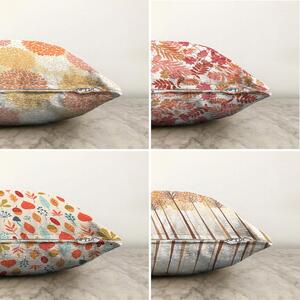 Súprava 4 obliečok na vankúše Minimalist Cushion Covers Autumn Vibes, 55 x 55 cm