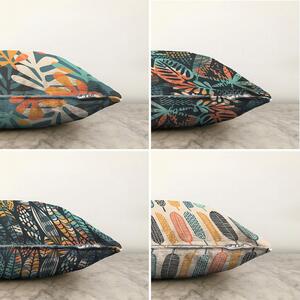 Súprava 4 obliečok na vankúše Minimalist Cushion Covers Colorful, 55 x 55 cm