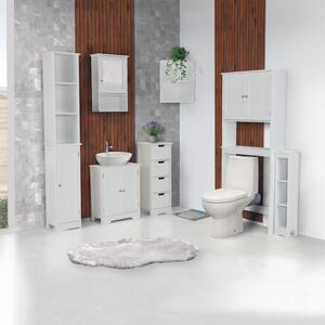 Kúpeľňová skrinka pod umývadlo Atene Typ 3 - biela