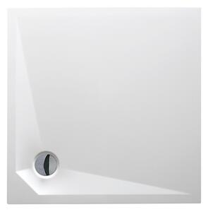 Roth Štvorcová sprchová vanička z liateho mramoru MARMO NEO SQUARE-S ROTH-Variant: rozmery: 80x80 cm - (MARMO NEO SQUARE-S 800 - MAN SQ 080080 2E)