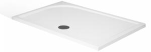 Roltechnik Outlet Obdĺžniková sprchová vanička liaty mramor iCAST RECTAN ROTH-Variant: rozmery: 100x80 cm - (iCAST_RECTAN-100x80 - 8000223)