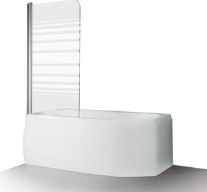 Roltechnik Outlet Vaňová zástena TV1 INTIM ROTH-Variant: šírka: 80 cm - (TV1_INTIM-800 - 810-0000059-00-02), ROTH-Profily: profily: brillant, výplň: potlač