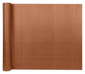 KONDELA Záhradná zástena, hnedá, 300x100 cm, ABEO