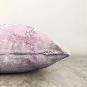Ružová obliečka na vankúš s prímesou bavlny Minimalist Cushion Covers Bloom, 55 x 55 cm