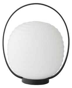 NEW WORKS Prenosná lampa Lantern, White Opal