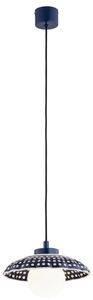 Argon 8948 - Závesné svietidlo na lanku BOLL 1xG9/6W/230V modrá