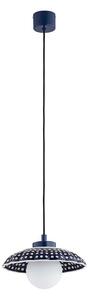 Argon 8948 - Závesné svietidlo na lanku BOLL 1xG9/6W/230V modrá