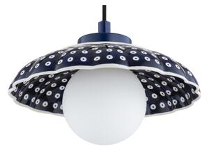 Argon 8948 - Závesné svietidlo na lanku BOLL 1xG9/6W/230V modrá