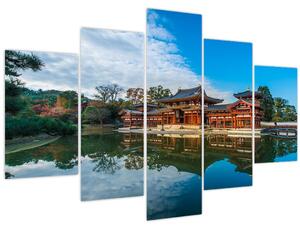Obraz - Chrám Byodo-in, Japonsko (150x105 cm)