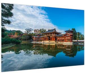 Obraz - Chrám Byodo-in, Japonsko (90x60 cm)