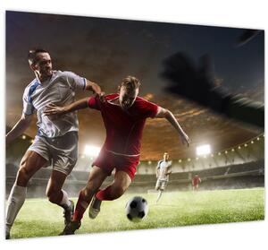 Obraz - Futbalisti v akcii (70x50 cm)