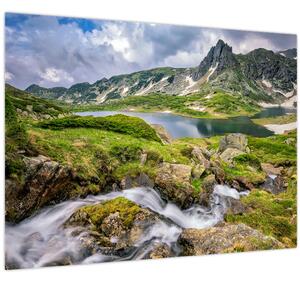 Obraz - Pohľad na horu Rila (70x50 cm)