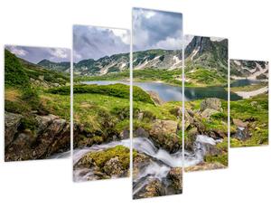 Obraz - Pohľad na horu Rila (150x105 cm)
