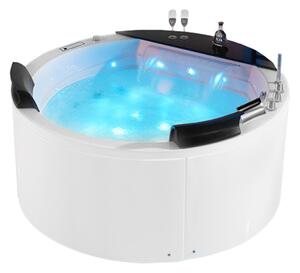 BPS-koupelny Hydromasážna vírivá vaňa Della 916 170x170 s ohrevom vody