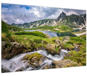 Obraz - Pohľad na horu Rila (90x60 cm)