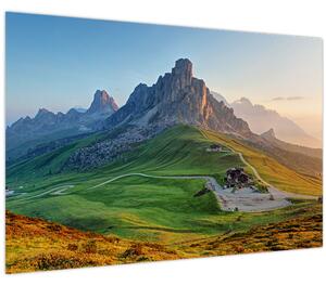 Obraz - Dolomity (90x60 cm)