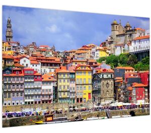 Obraz - Ribeira, Portugalsko (90x60 cm)