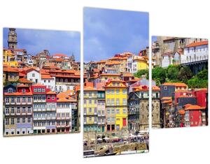 Obraz - Ribeira, Portugalsko (90x60 cm)