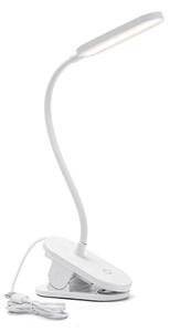 Aigostar - LED Stmievateľná stolná lampa s klipom LED/2,5W/5V biela