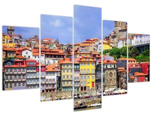 Obraz - Ribeira, Portugalsko (150x105 cm)