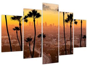 Obraz - Panorama Los Angeles (150x105 cm)
