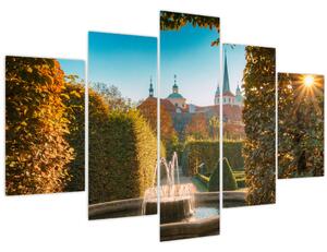 Obraz - Valdštejnský palác (150x105 cm)
