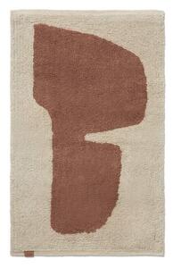 Ferm Living Predložka Lay, parchment / rust
