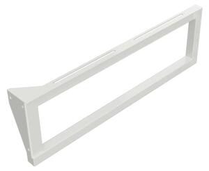 Bemeta Design Konzola umývadlová s držiakom uterákov ľavá, 490 mm, záťaž 50 kg, biela - 201541054