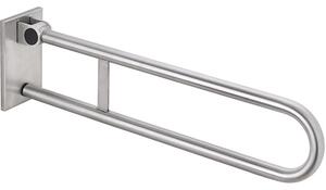 Bemeta Design HELP: Madlo, 813 mm, v tvare U, sklopné, odnímateľné, s aretáciou, s krytkou, nerez, mat - 301507835