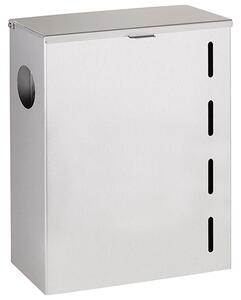 Bemeta Design Odpadkový kôš, 6,5 l, so zásobníkom na hygienické vrecká, nerez, mat - 101015295
