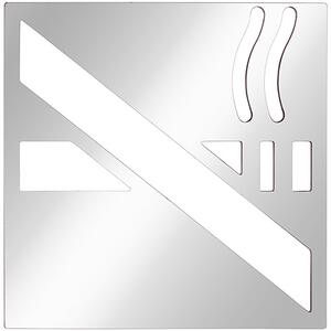 Bemeta Design Ikona - Fajčenie zakázané, štvorec, lesk - 111022052