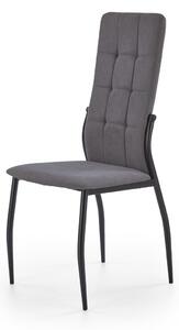Jedálenská stolička K334 - sivá / čierna